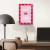 Kiss - Roze - Frans - Valentijn plexiglas 5mm klein -sfeer6