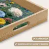 Close-up - Veld - Bloemen - Kleurrijk Dienblad Rechthoek middel -USP_HandgreepNL