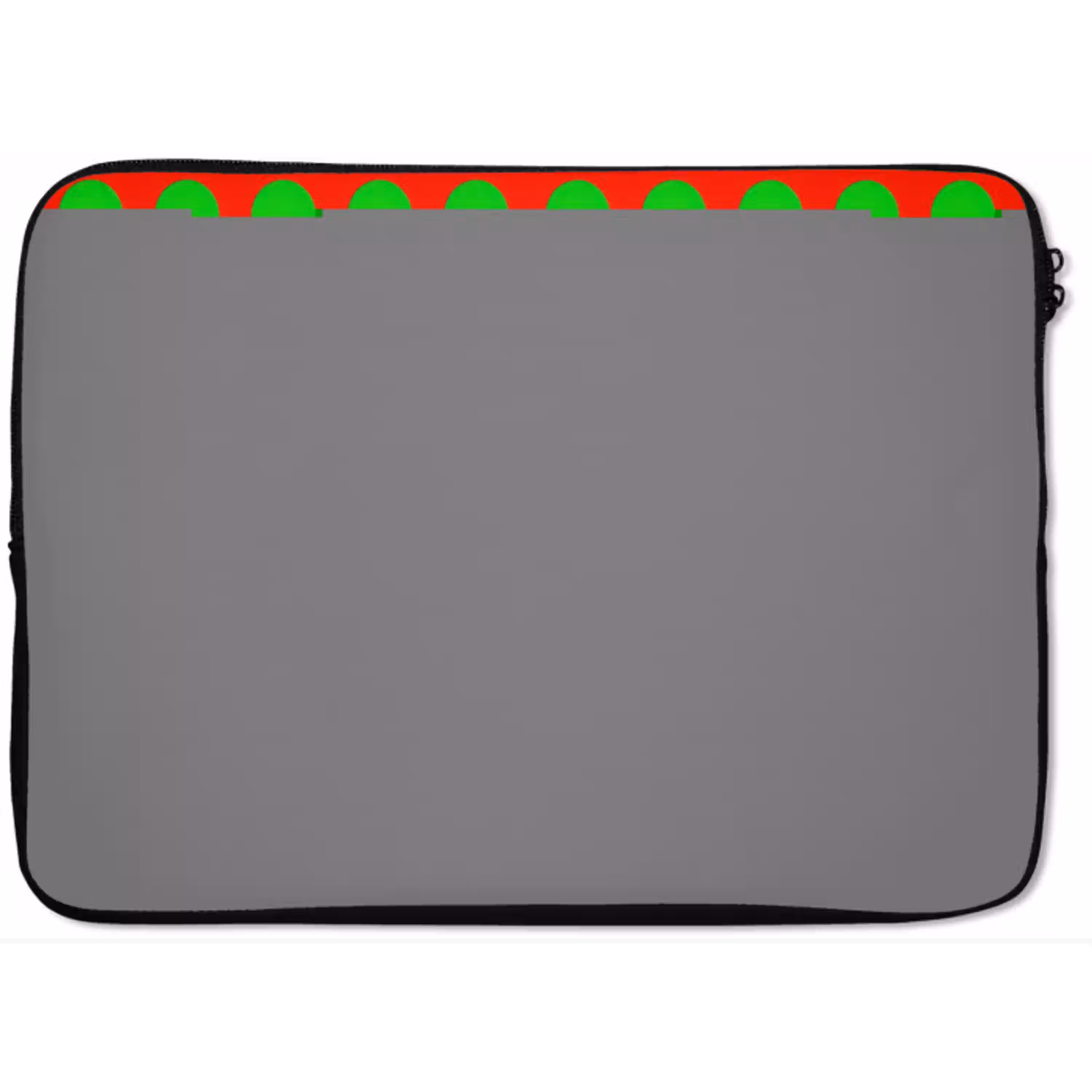 Stippen - Patroon - Groen laptophoes neopreen klein 279 -zkaufland3dotto