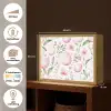 Patroon - Eieren - Roze - Pasen Light Box met batterij (Wandlamp) middel -USP_websiteoverzichtNL