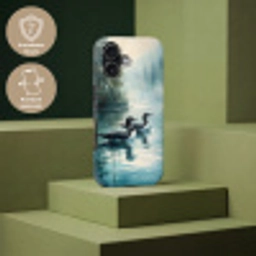 Bos - Water - Eenden - Mistig Toughcase MagSafe Apple iPhone 17 klein -USP_PrintM_DE