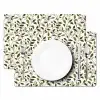 Bladeren - Bessen - Roze Placemat vinyl groot 368 -zzsfeer2_Kitchenyeah-website