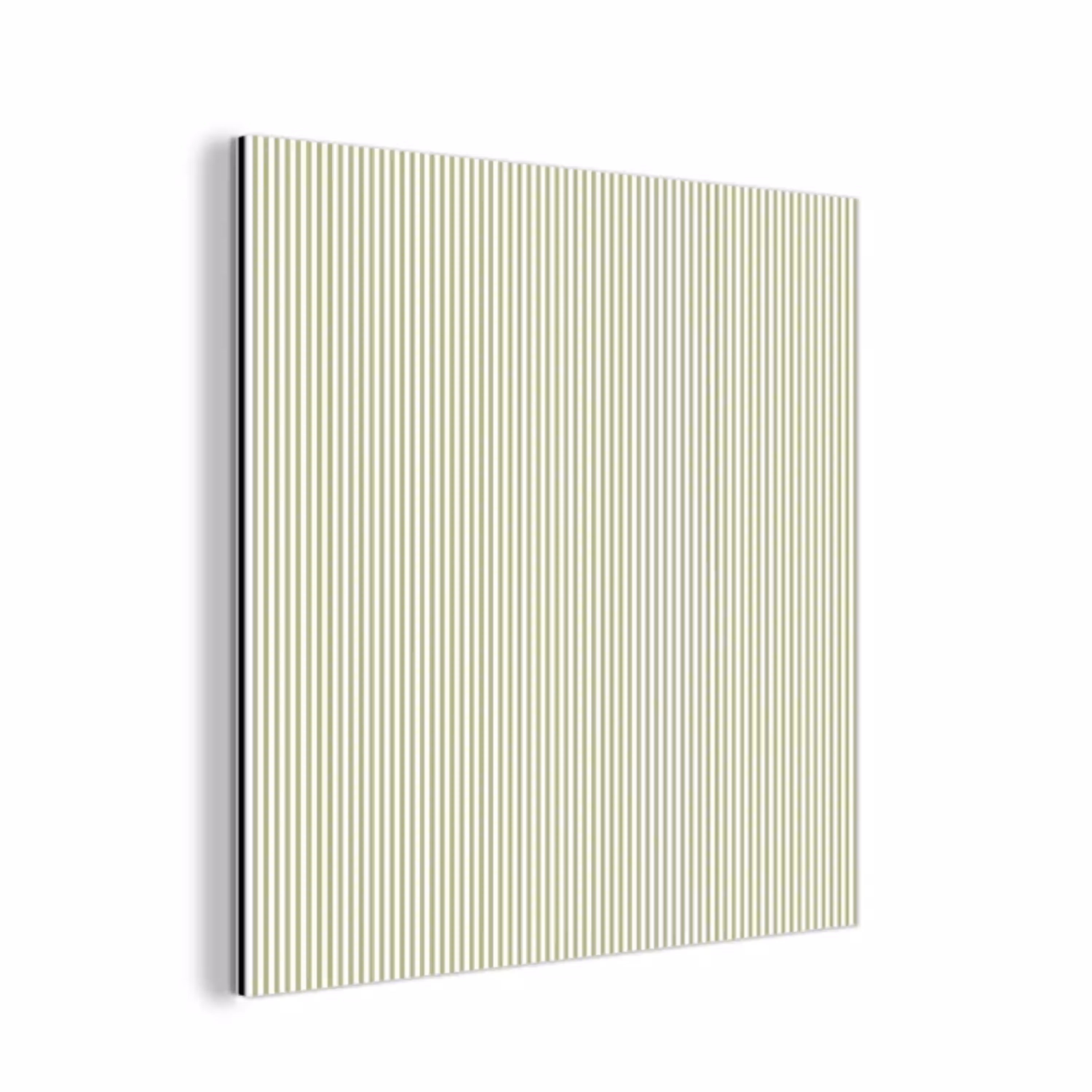 Saliegroen - Strepen - Minimalistisch - Patroon aluminium wit klein 46 -3d