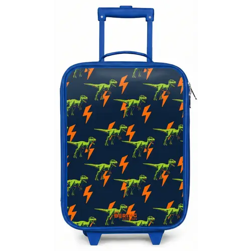 Bliksemsnelle raptors Kinderkoffer - Blauw klein -zz3dotto