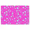 Stippen - Mint - Neon - Fuchsia Placemat vinyl groot 368 -zzsfeer1_Kitchenyeah-website