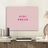Girl power - Roze - Hartje PET vilt klein -sfeer1