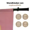 Leeuw - Pak - Geruit - Bril Wandkleed katoen klein -sfeer2