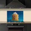 Pannenkoeken - Steentjes - Glitter - Slagroom keuken achterwand spatscherm klein -sfeer1