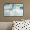 Verf - Moderne kunst - Abstract - Grijs canvas 2cm klein -sfeer3