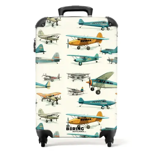 Vliegtuigsquadron NBS - Handbagage koffer - Unisex middel -productfoto_recht