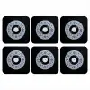 Vinyl - LP - Delfts Blauw - Muziek onderzetter kurk middel -3d