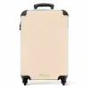 Nude - Licht beige NBS - Handbagage koffer - Kinderen Unisex middel -productfoto_recht