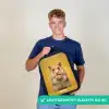 Hamster - Walnoot - Dier Rugzak - Zwart middel -sfeer7_NL