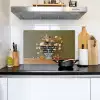 Bloem - Quote - Vintage - Art Inductie beschemer met haakjes klein -sfeer2