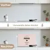 Quotes - Spreuken - Hotel mama always open - Mama keuken achterwand spatscherm klein -voor_na_DE