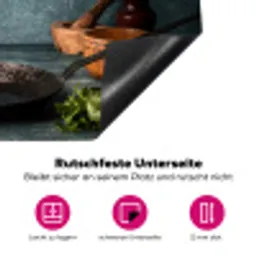 Stilte voor het Koken Inductie beschermer vinyl 3mm klein -zzzzzzz-lf-onderkant