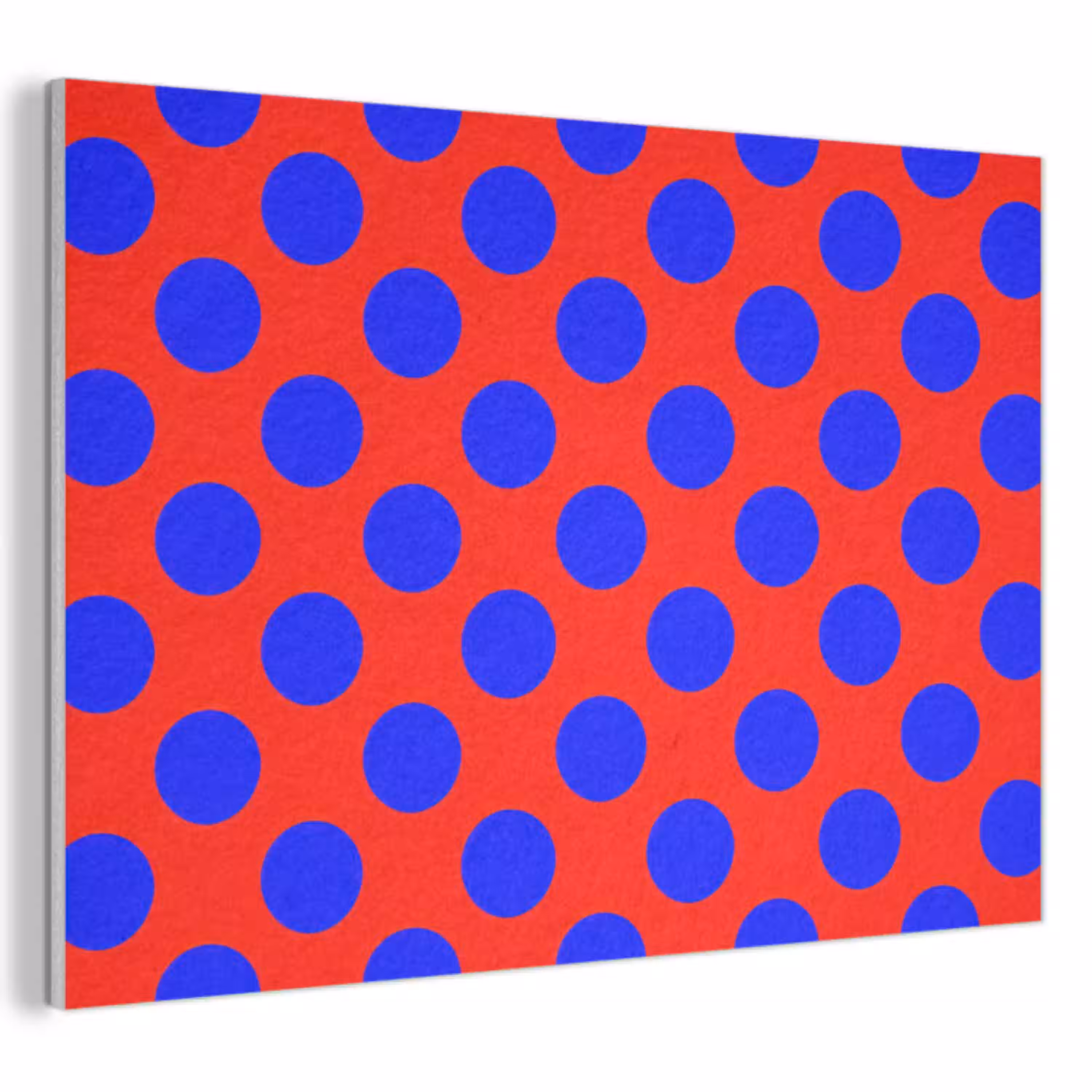 Dots - Klassiek - Rood PET vilt klein 837 -3d