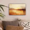 Abstract - Bruin - Modern - Herfst kleuren canvas 2cm klein -sfeer1