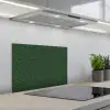 Donkergroen - Patroon - Lijnen - Zwart keuken achterwand spatscherm klein 900 -3d_schuin