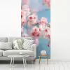 Takken - Bloesems - Roze fotobehang vinyl groot -woonkamer