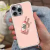 Bubbels - Rosé - Roze Hoesje iPhone 16 Pro Max met koord klein -sfeer3