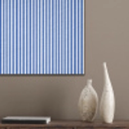 Klassiek - Strepen - Blauw PET vilt klein 837 -sfeer6_closeup