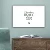 Quotes - Spreuken - Oma - Grandma's hotel always open canvas 2cm klein -sfeer4