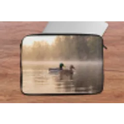 Eenden - Water - Mist - Natuur laptophoes neopreen klein -tafel