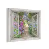 Hortensia - Doorkijk - Bloemen - Zomer - Paars - Pad PET vilt klein -3d