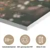 Hert - Wilde bloemen - Bos PET vilt klein -closeup_NL