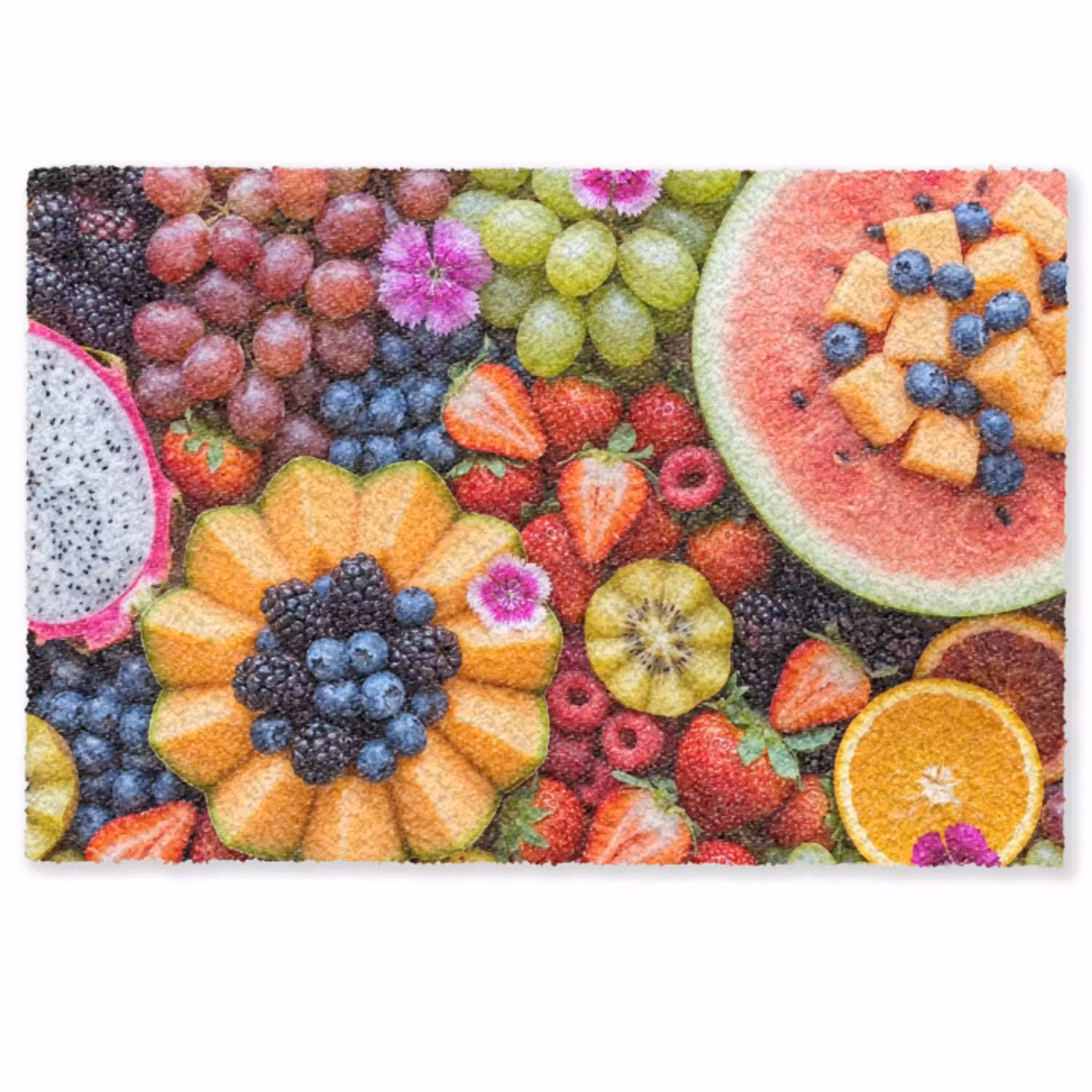 Fruit - Vers - Variatie - Eten - Kleurrijk Deurmat klein -zkaufland3d