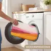 Heuvels - Oranje - Zon - Abstract Badmat klein -USP_WasbaarDE