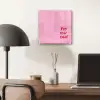 Yes you can do it - Rood - Roze plexiglas 5mm klein -sfeer6