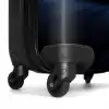 Blauwe blitz Koffer - NBS - Handbagage middel -wiel