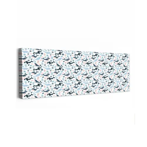 Klein - Oceaan - Walvissen - Octopus canvas 2cm klein 828 -z3d