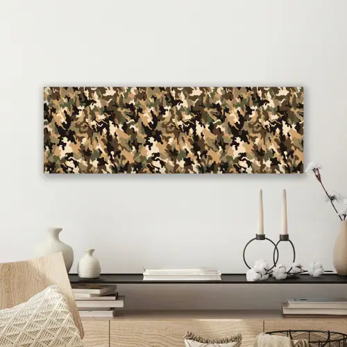 Woestijnkleur - Natuurlijk - Camouflage canvas 2cm klein 828 -sfeer6