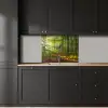 Zon - Bos - Bomen - Natuur - Herfst keuken achterwand 2 middel -sfeer1