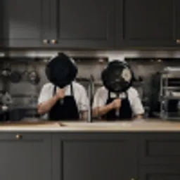 Koks - Koekenpannen - Keuken keuken achterwand 2 middel -sfeer1