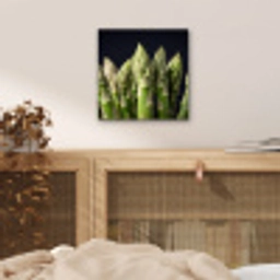 Asperges - Groen - Zwart aluminium wit klein -sfeer3