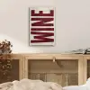 Wine - Red - Decoratie - Japandi plexiglas 5mm klein -sfeer4