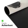 Cirkels - Strepen - Minimalistisch - Zwart Muismat XXL klein -sfeer2