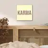 Karma - Luipaardprint - Geel aluminium wit klein -sfeer3