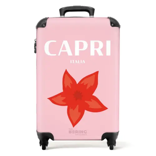 Summer destinations - Capri Italia NBS - Handbagage koffer - Kinderen Unisex middel -productfoto_recht