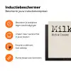 Milkshake - Kers - Rietje Inductie beschermer vinyl 3mm klein -zzzzzzz-td-ups