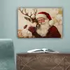 Kerstman - Rendier - Kerst - Christmas canvas 2cm klein -sfeer4