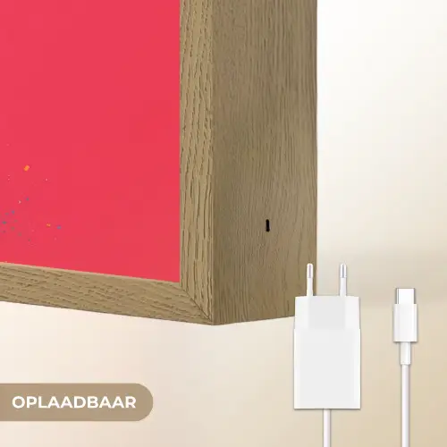 Zonnebril - Schedel - Jas - Rood Light Box met batterij (Wandlamp) middel -USP_websiteoplaadbaarNL
