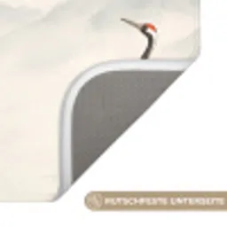 Kraanvogel - Azië - Klassiek Badmat klein -USP_AntislipDE