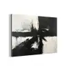 Modern - Zwart wit - Abstract - Kunst aluminium wit klein -3d