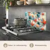 Zeesterren - Schelpen - Illustratie - Zand keuken achterwand spatscherm klein -usp_NL