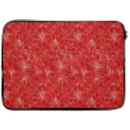 Bloemen - Patroon - Rood laptophoes neopreen klein 279 -zkaufland3dotto